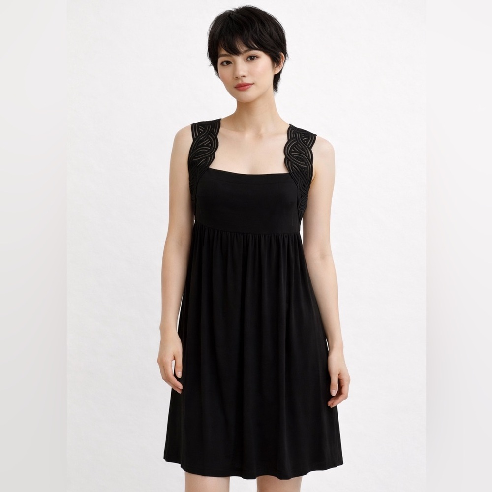 Eliza J New York Elegant Black Sleeveless Dress